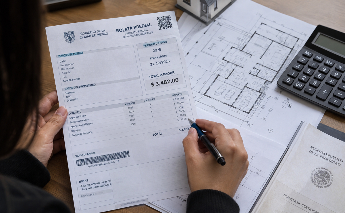 Cómo corregir el valor catastral o metros de tu casa en CDMX para no pagar predial de más