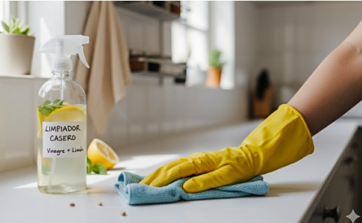 La mezcla casera más efectiva para limpiar tu casa: cómo prepararla