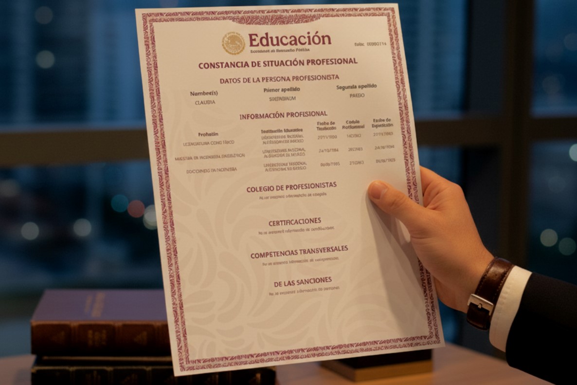 Constancia de Situación Profesional: el nuevo documento que valida tus estudios y experiencia