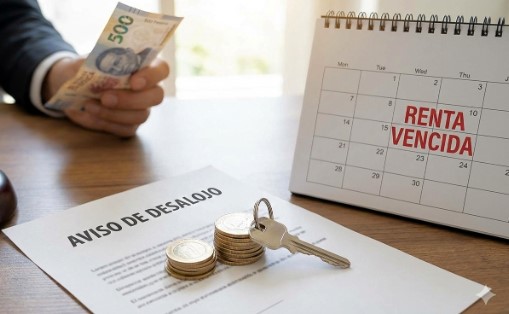 ¿Te pueden desalojar por un mes de renta atrasada?
