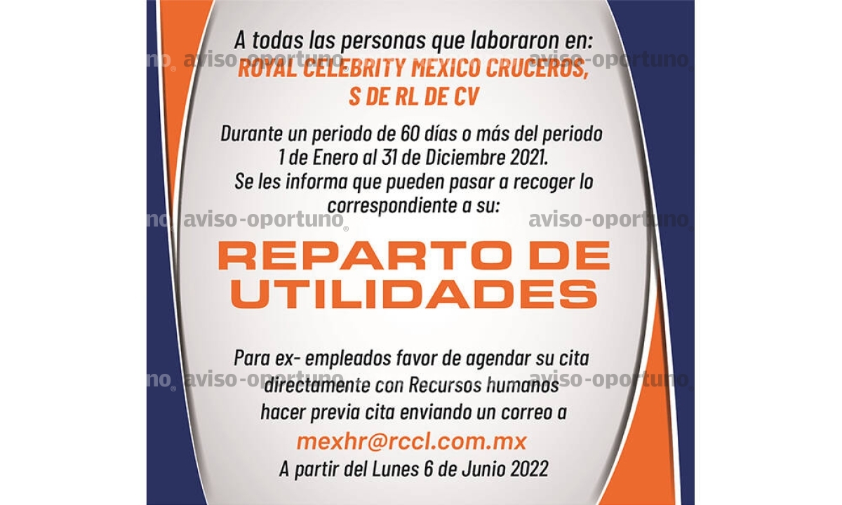 Reparto de utilidades