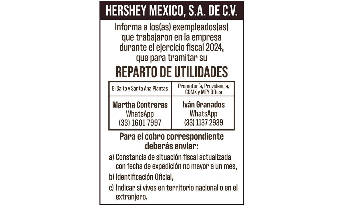 REPARTO DE UTILIDADES EJERCICIO 2024