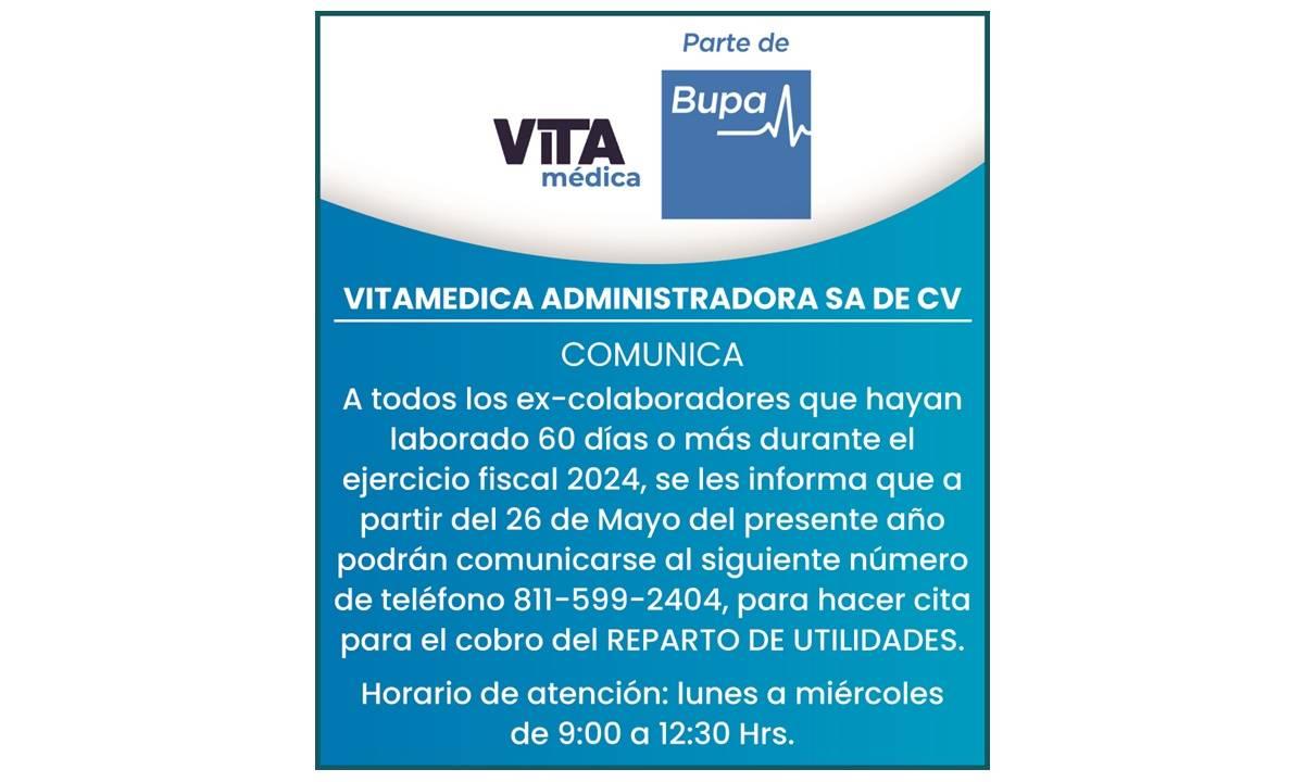 VITAMEDICA ADMINISTRADORA