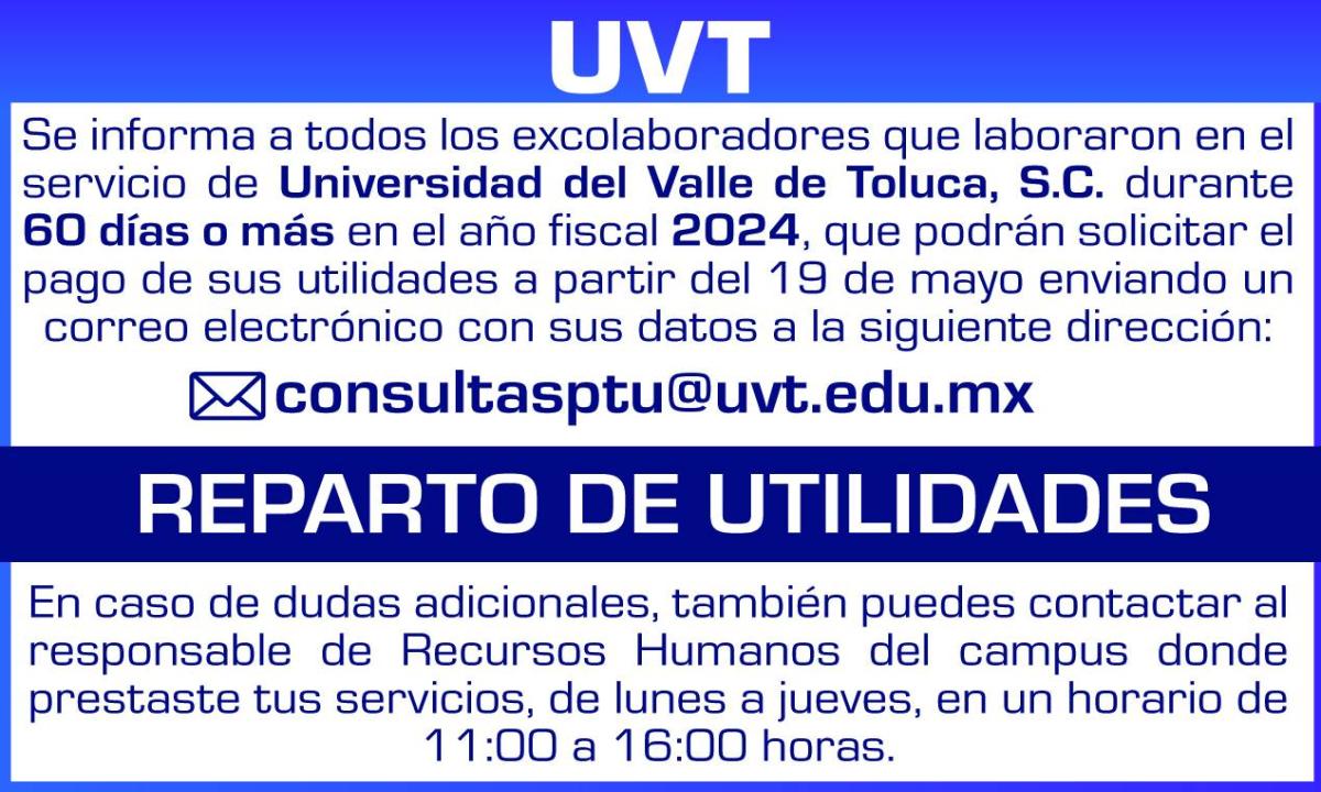 REPARTO DE UTILIDADES