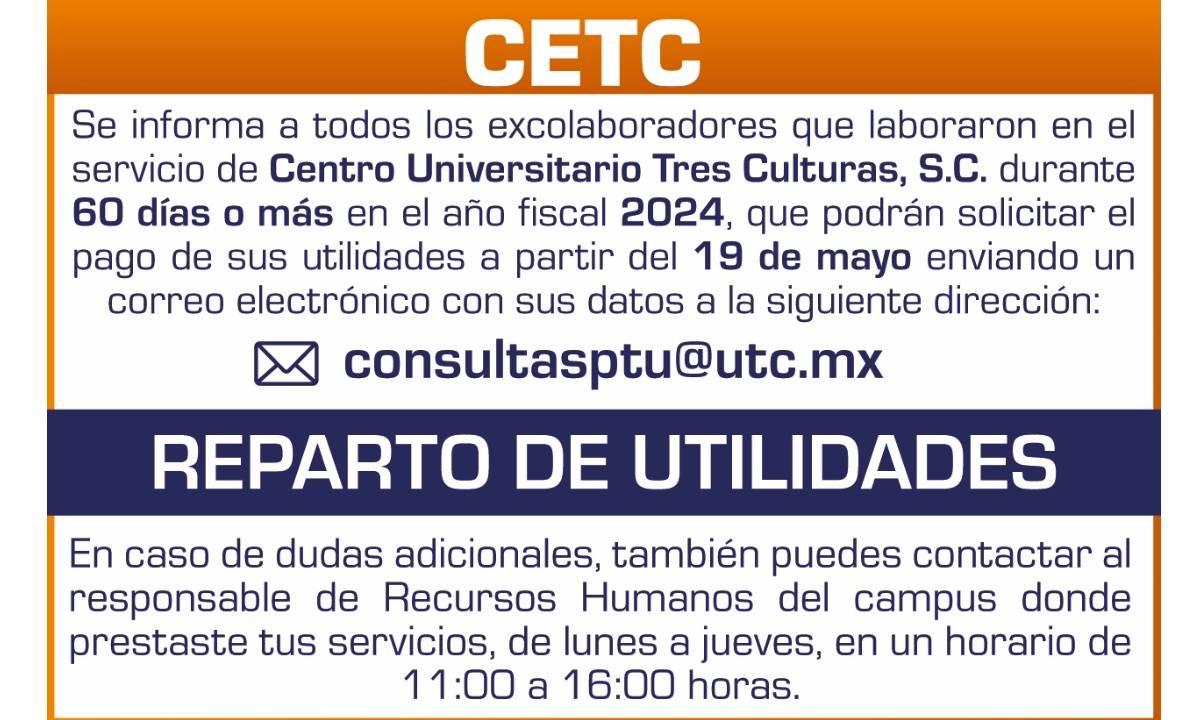 REPARTO DE UTILIDADES