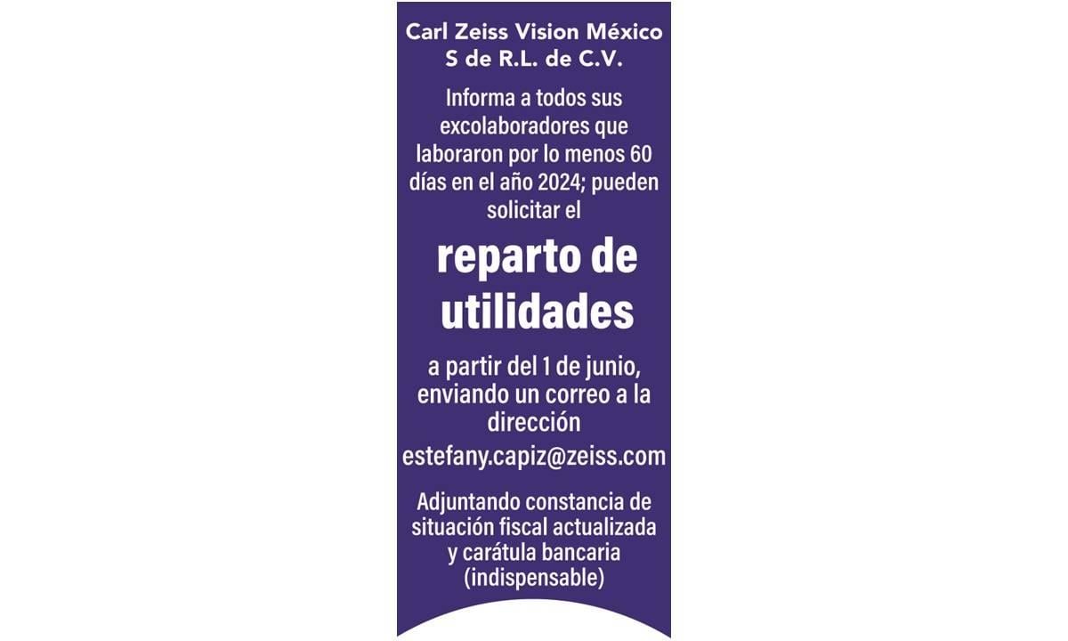 REPARTO DE UTILIDADES