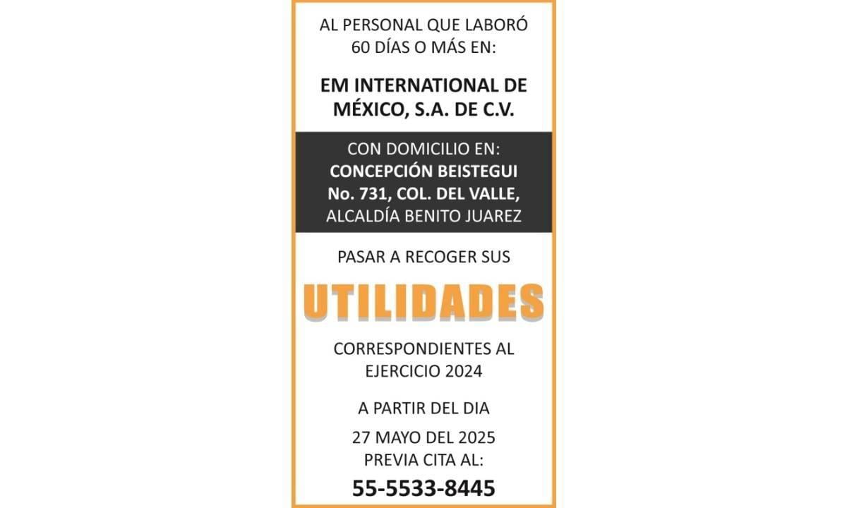 PTU 2024 EM INTERNATIONAL DE MEXICO