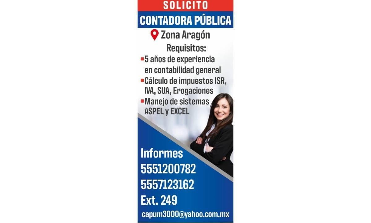 CONTADORA PÚBLICA