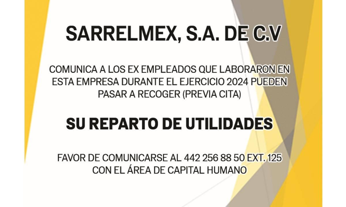 PTU 2024 SARRELMEX