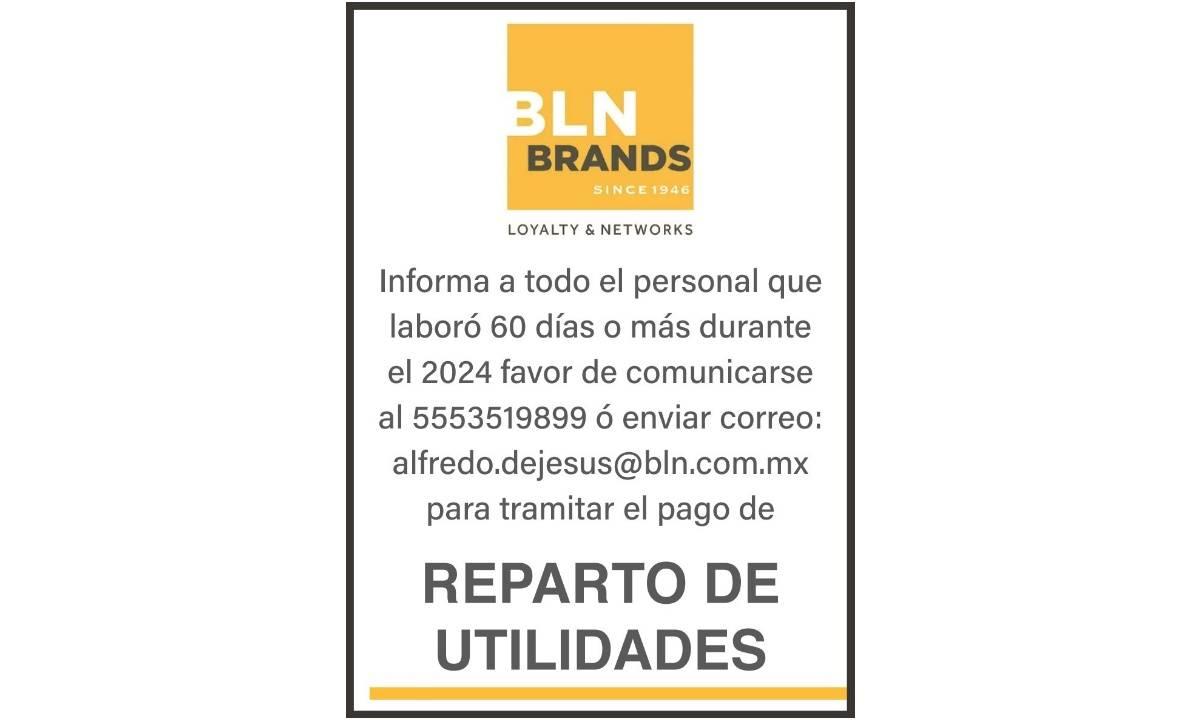 BODEGAS LA NEGRITA/ REPARTO DE UTILIDADES