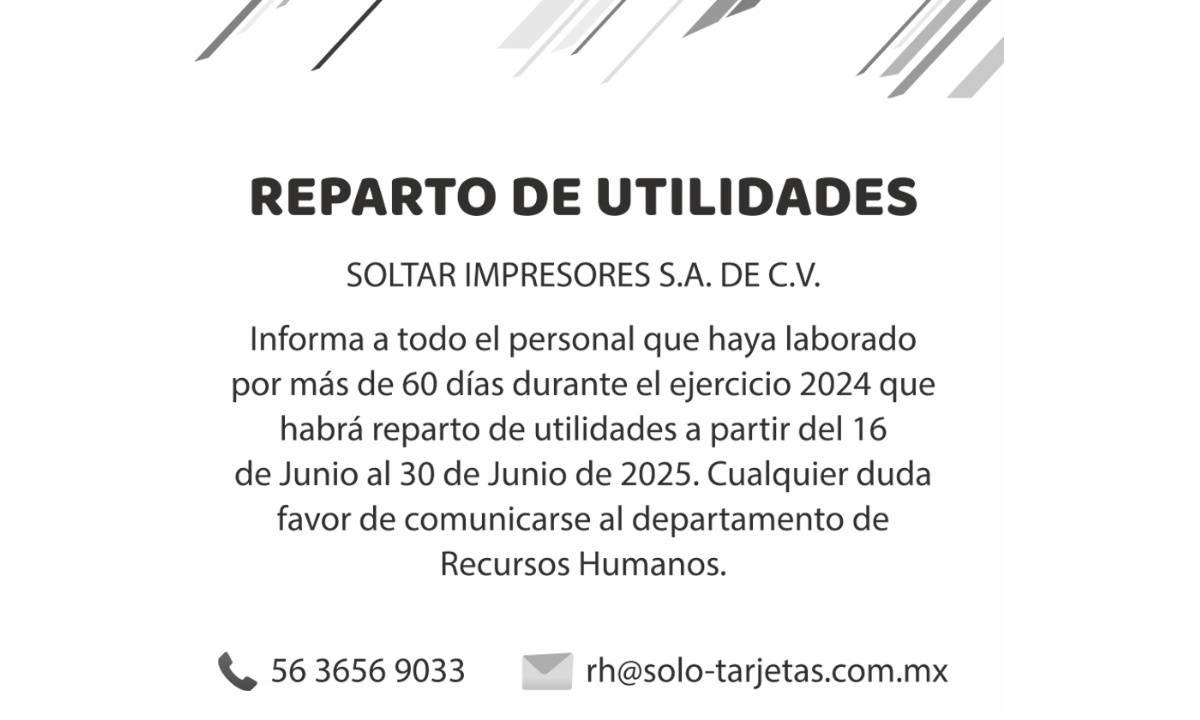 PTU 2024 SOLTAR IMPRESORES 