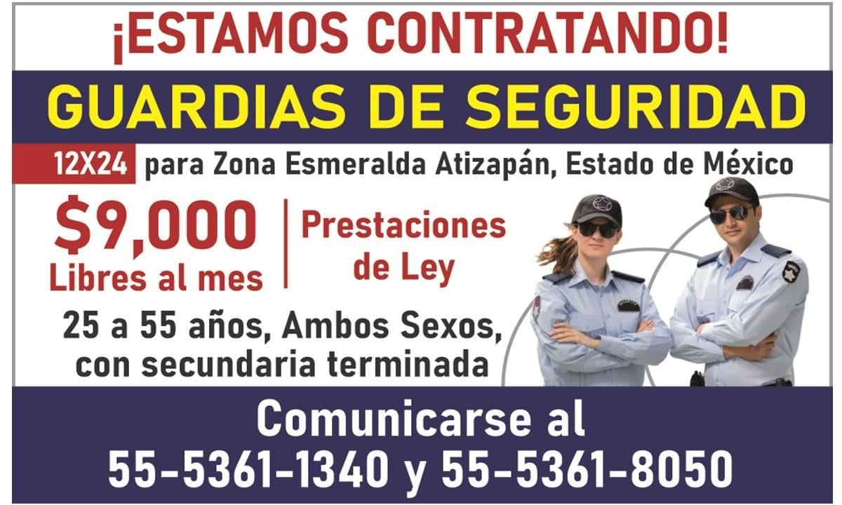GUARDIAS DE SEGURIDAD