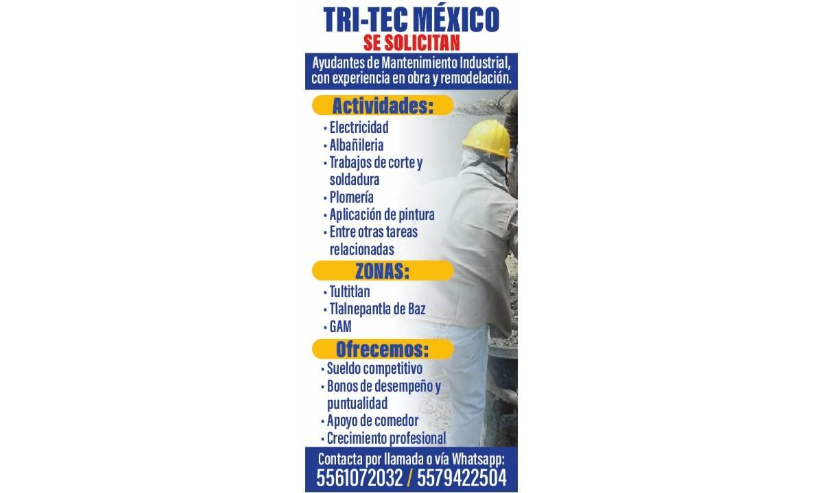 TT ENGINEERING MEXICO/ DESPLEGADO 3 D?AS