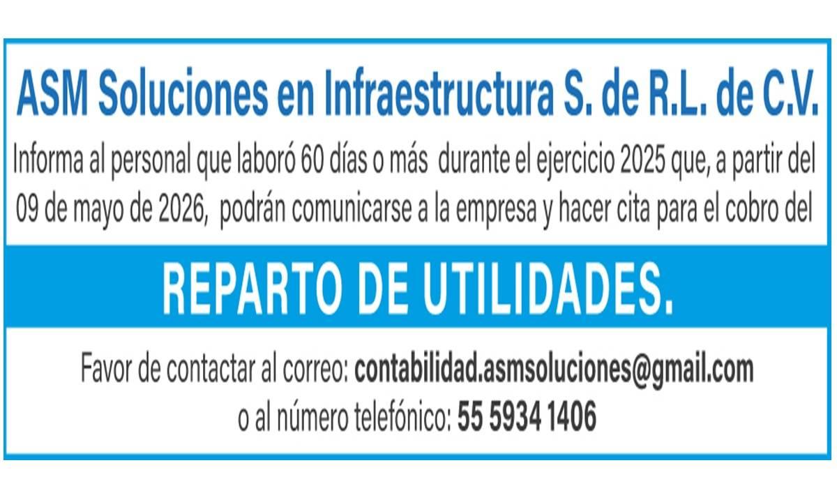 ASM SOLUCIONES EN INFRAESTRUCTURA