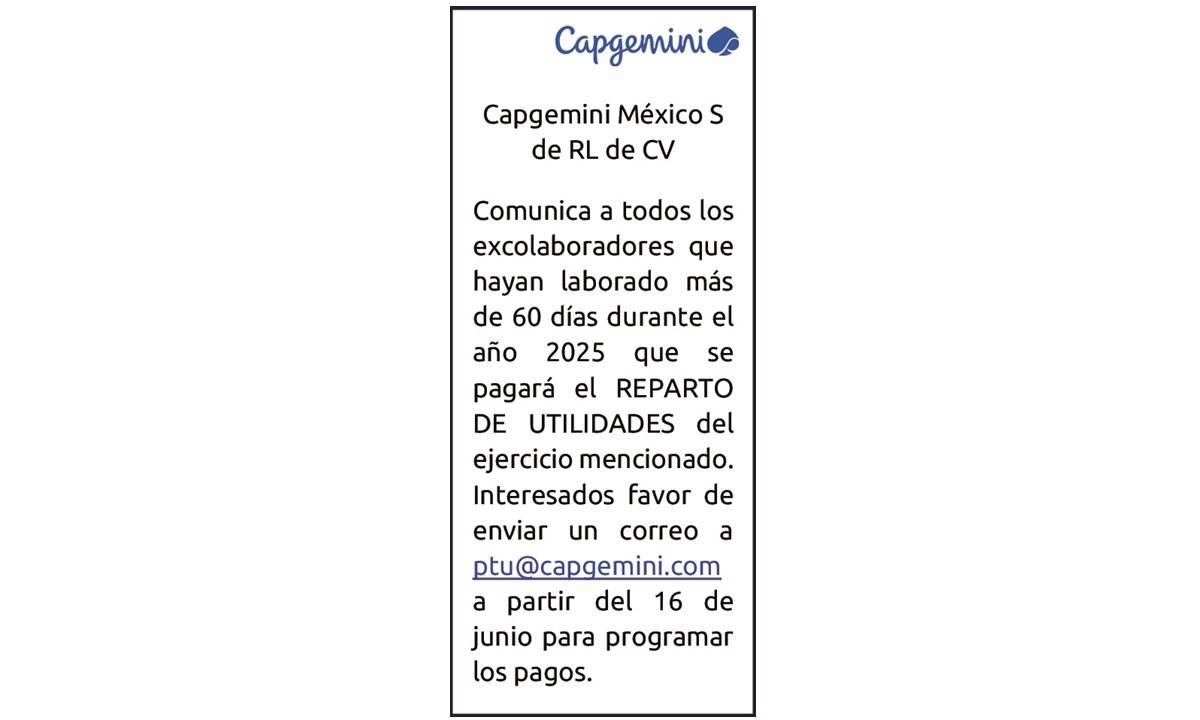 CAPGEMINI MEXICO