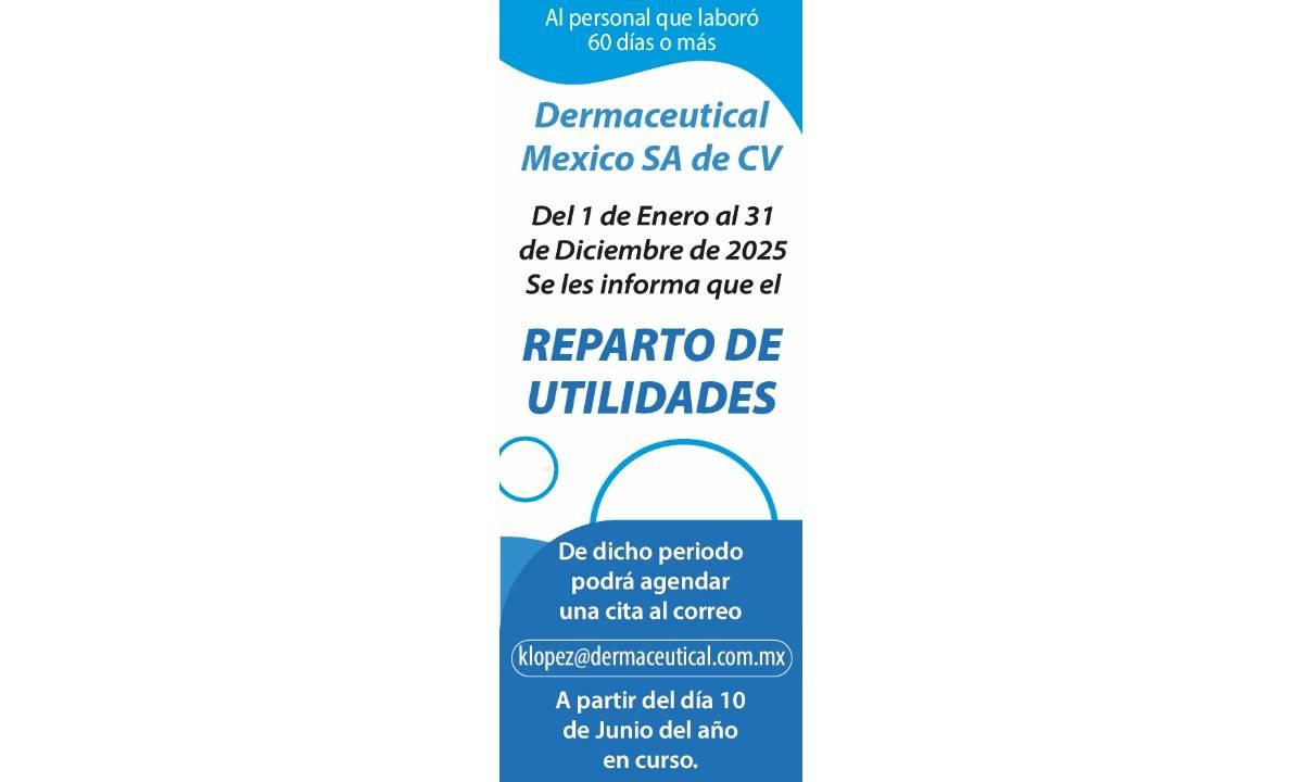 REPARTO DE UTILIDADES