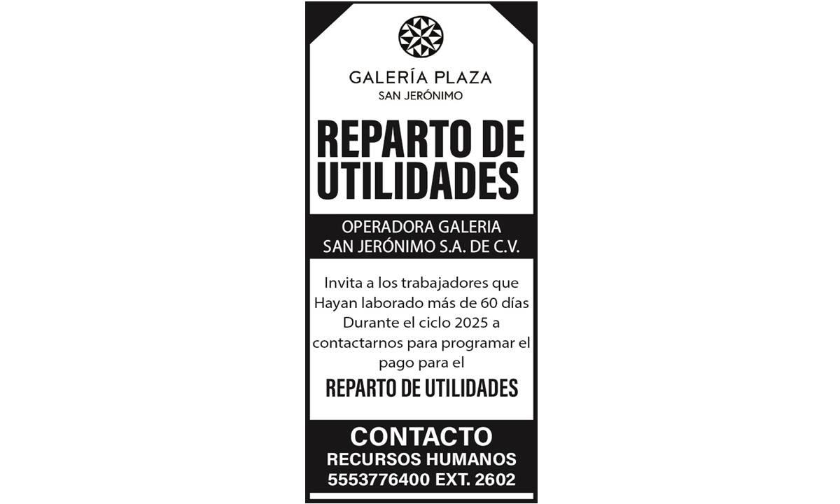 OPERADORA GALERIA SAN JERONIMO