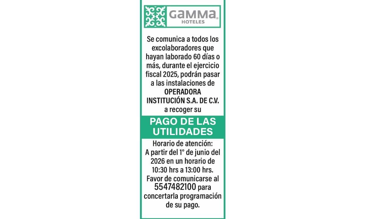 PTU 2025 OPERADORA INSTITUCION