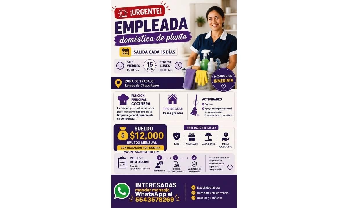 PERSONAL DOMÉSTICO
