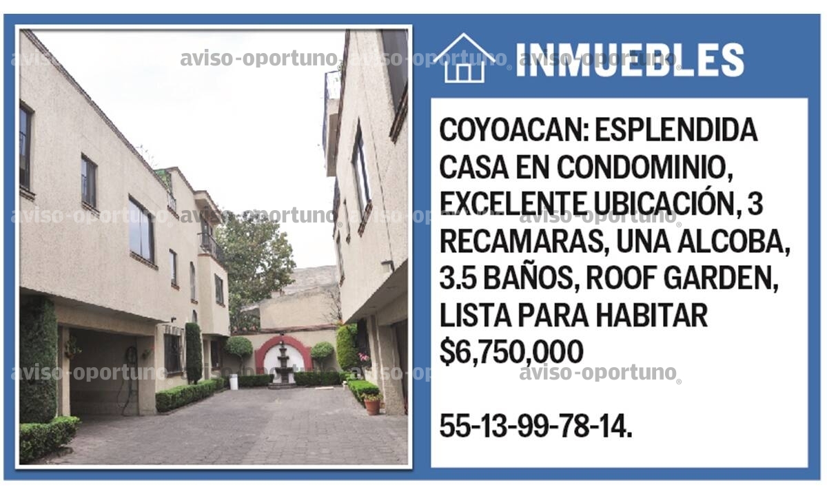 CASA EN COYOACAN