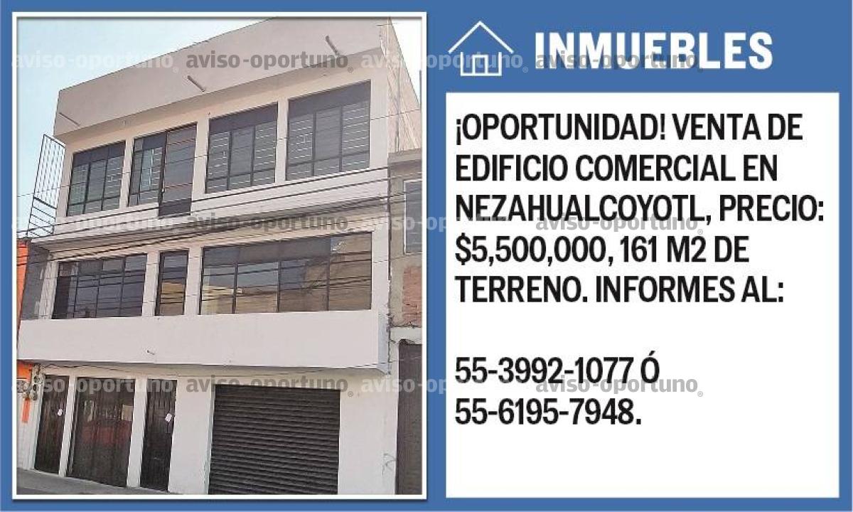 VENTA DE EDIFICIO COMERCIAL EN NEZAHUALCOYOTL