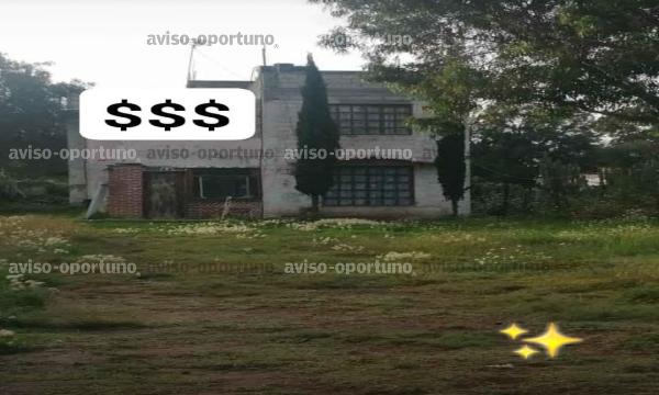 TERRENO DE 850 MTS² CON CASA DE DOS PLANTAS 