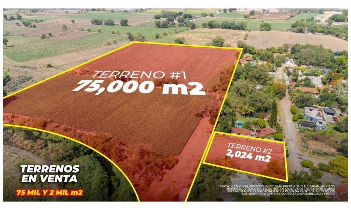 VENTA DE TERRENOS FRACCIONAMIENTO TICUMAN