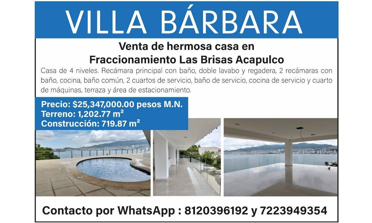 VENTA CASA VILLA BARBARA