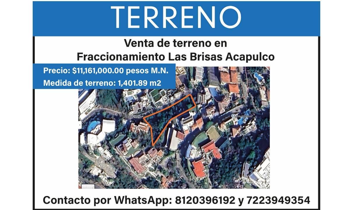 VENTA TERRENO 
