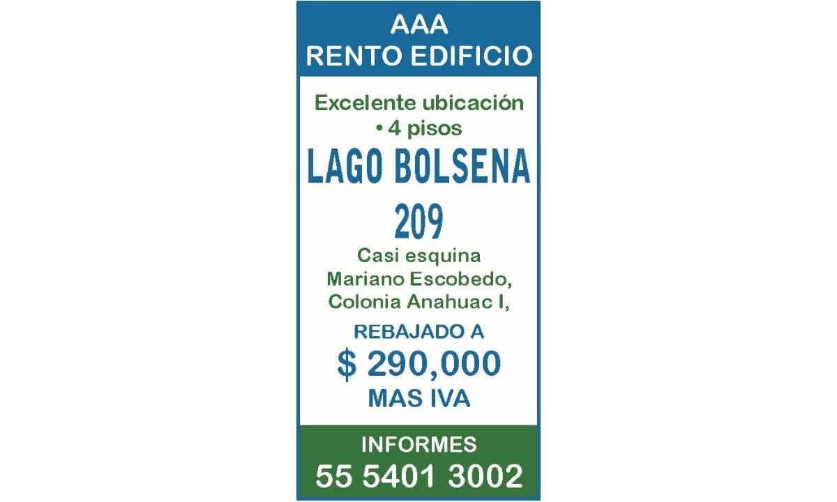 AAA....RENTO EDIFICIO....3002