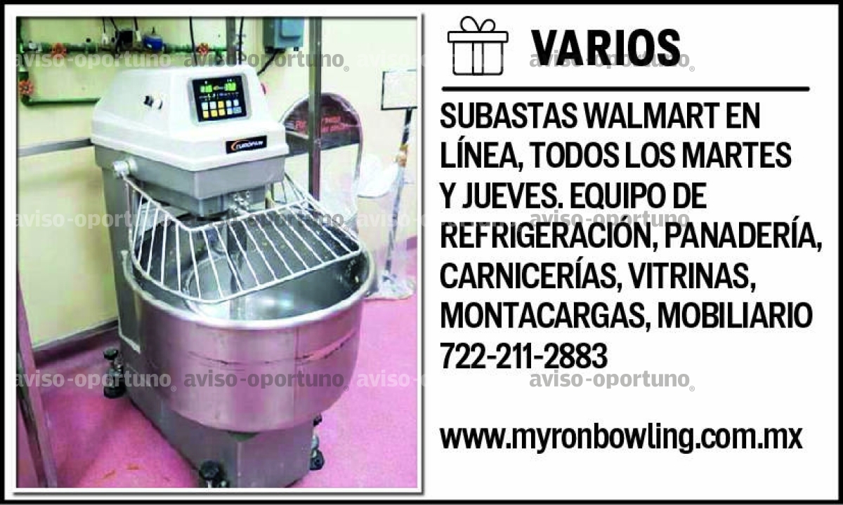 SUBASTAS WALMART EN LÍNEA