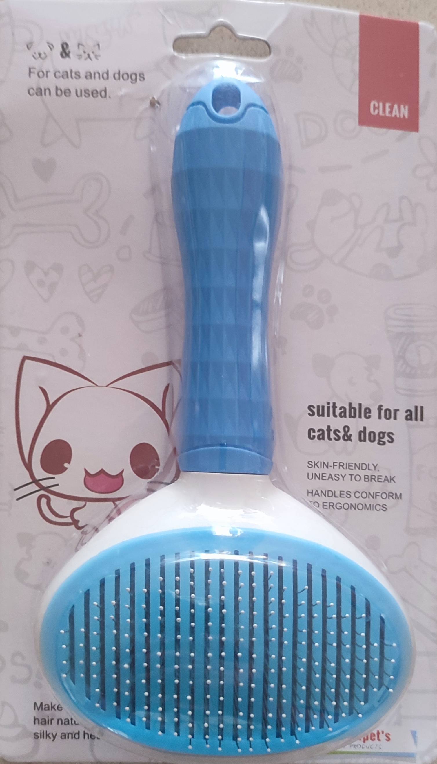 CEPILLO QUITA NUDOS PERRO GATO CARDA PARA MASCOTA