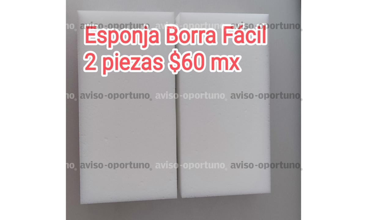 ESPONJA MÁGICA BORRA FACIL 2 PIEZAS