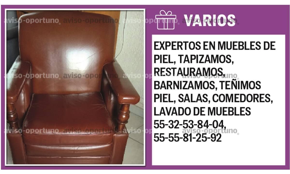 EXPERTOS EN MUEBLES DE PIEL.