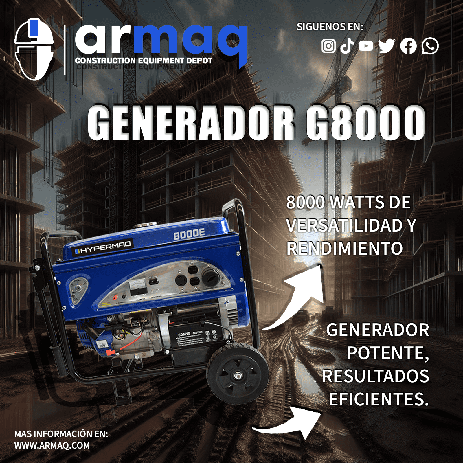 GENERADORES G8000