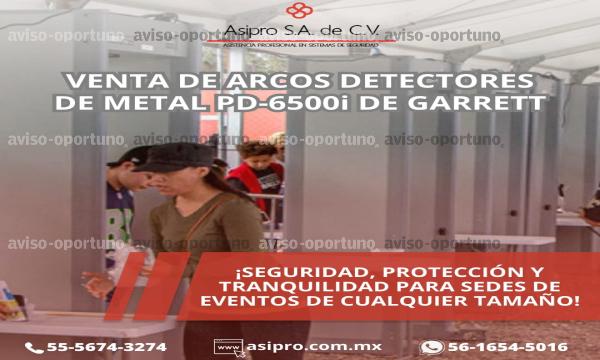 MANTENIMIENTO A ARCOS DETECTORES DE METAL GARRETT