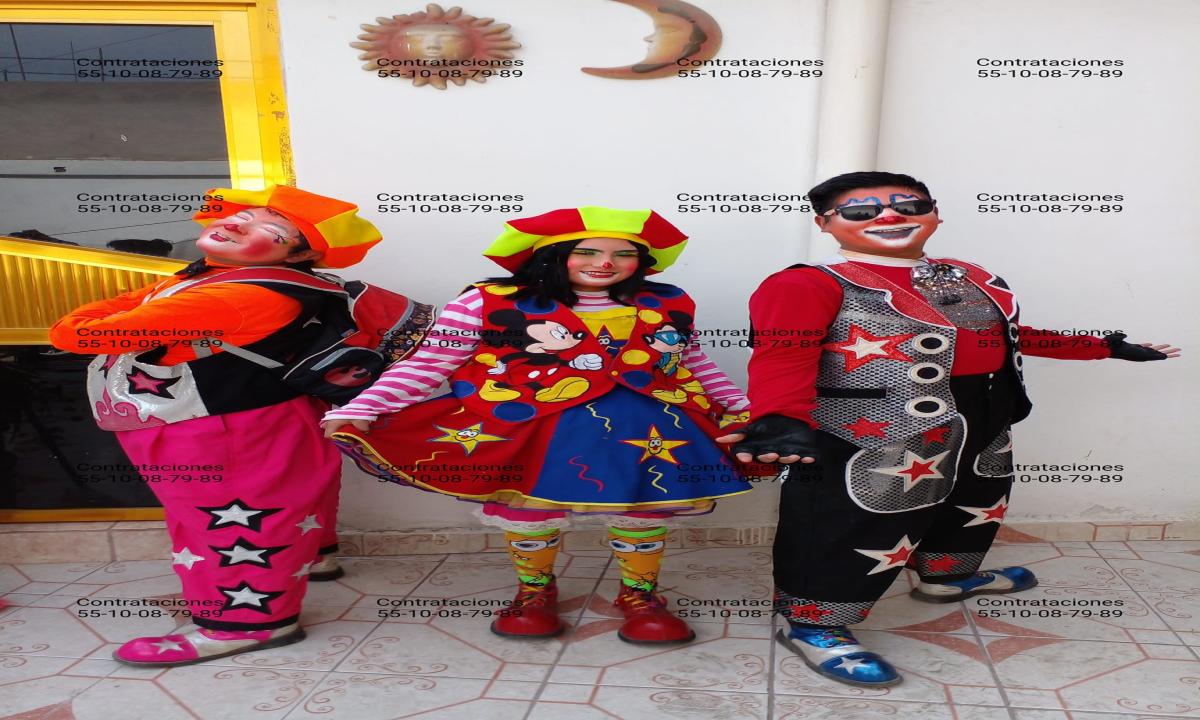 PAYASITOS PARA FIESTAS FAMILIARES EN LA CDMX