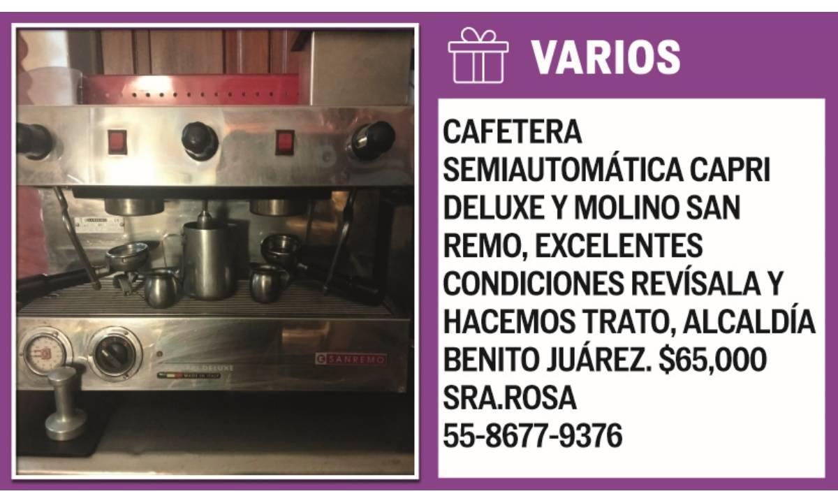 CAFETERA SEMIAUTOMÁTICA