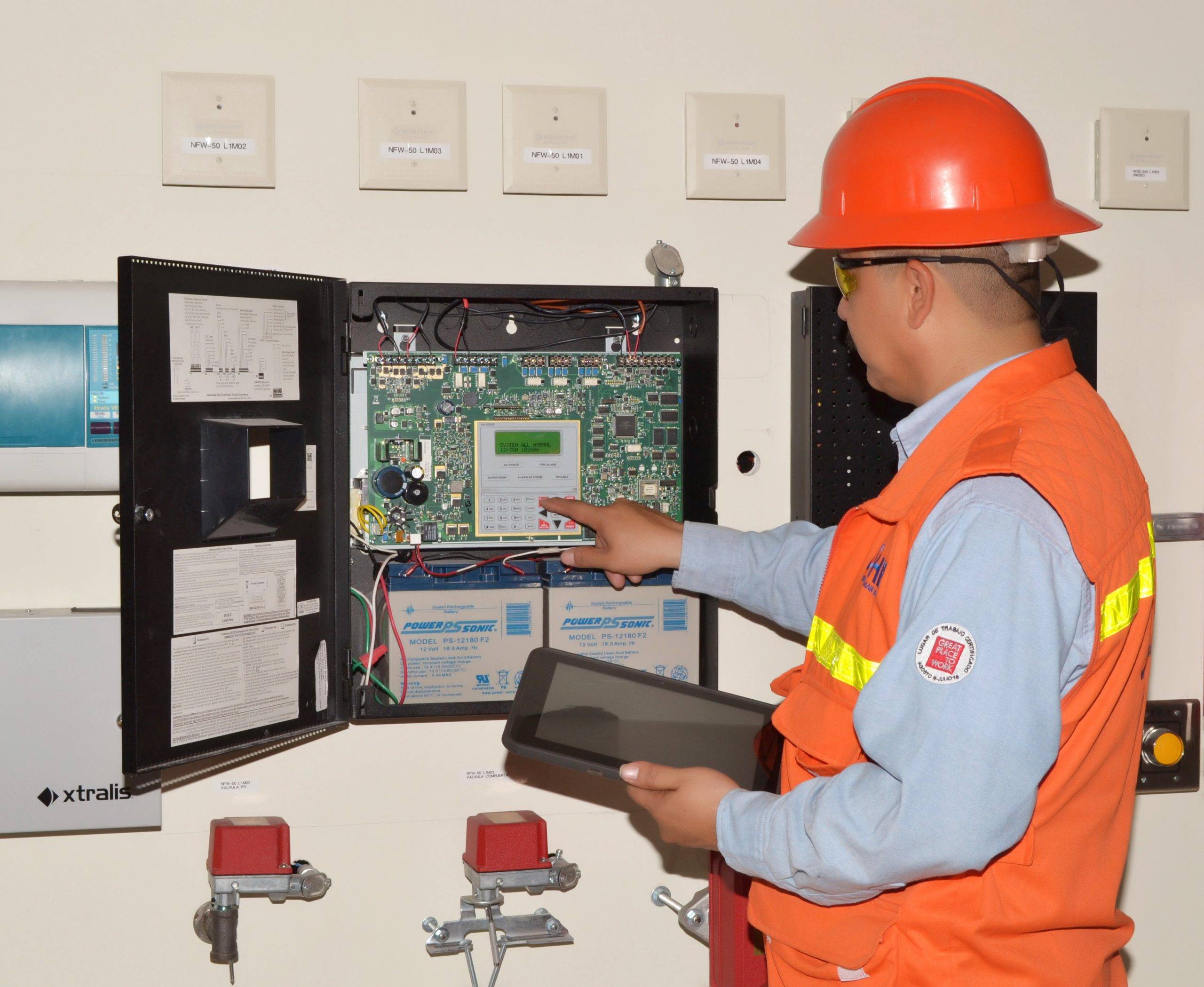 MANTTO. SISTEMAS  CONTRA INCENDIOS