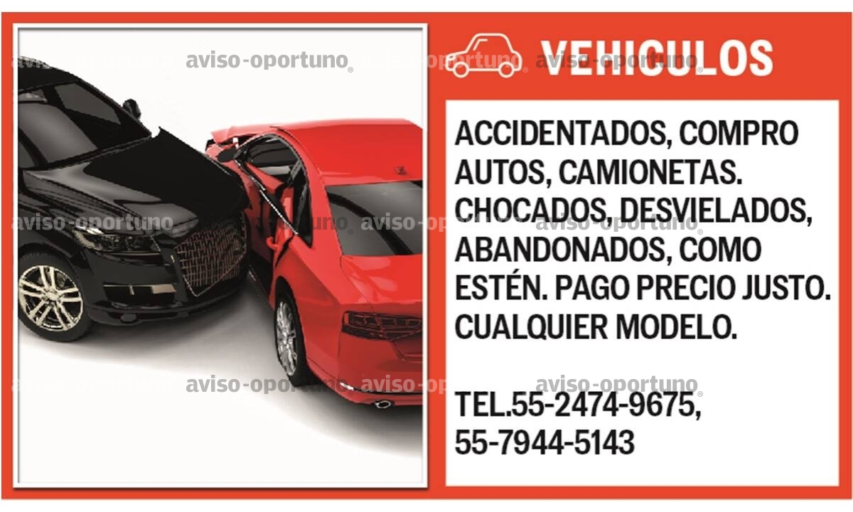 COMPRO AUTOS ACCIDENTADOS