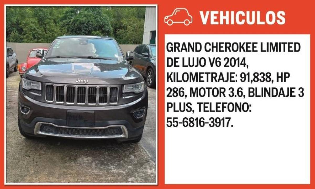 GRAND CHEROKEE LIMITED DE LUJO V6 2014  